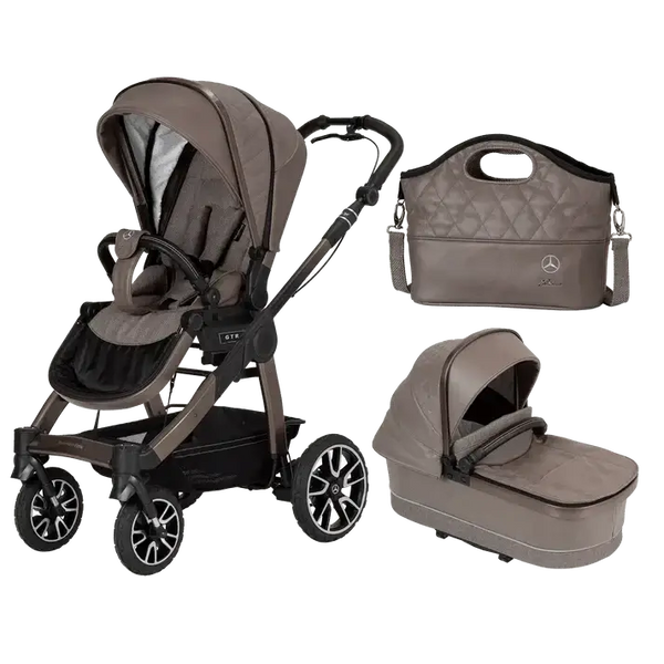 Mercedes Avantgarde All-Terrain GTR Pushchair Bundle - Truffle Mercedes Benz