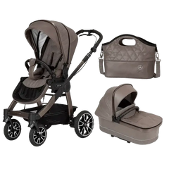 Mercedes Avantgarde All-Terrain GTR Pushchair Bundle - Truffle Mercedes Benz