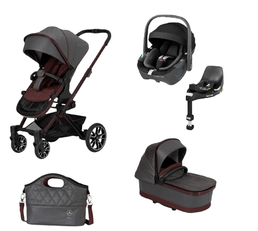 Mercedes Benz Avantgarde GTX 3 in 1 Travel System Maxi Cosi Pebble Pro - Tourmaline Mercedes Benz