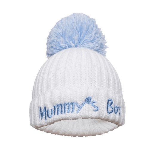 Mummy's Boy Baby Hat General soft touch   