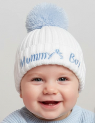 Mummy's Boy Baby Hat