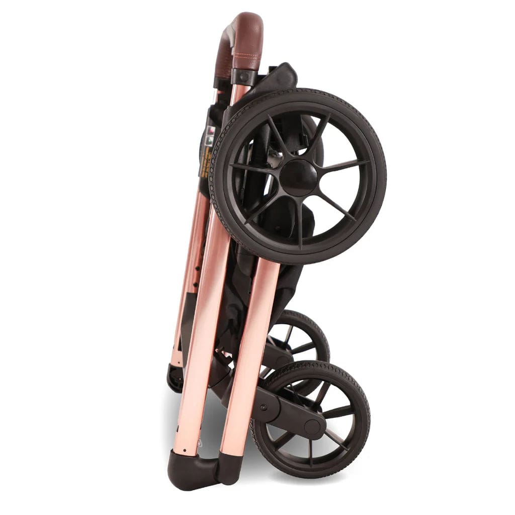 My Babiie MB500i 3 in 1 i Size Travel System Rose Gold Marble Baby Boutique UK