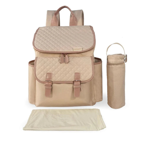 My Babiie Backpack Changing Bag - Blush Quilted