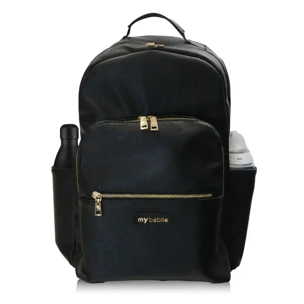 My Babiie Backpack Pro Changing Bag - Black & Gold General My Babiie