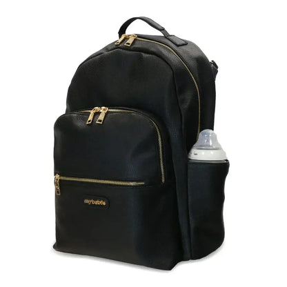 My Babiie Backpack Pro Changing Bag - Black & Gold General My Babiie