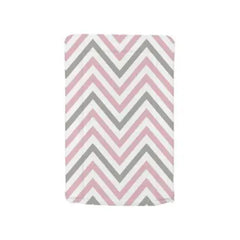 My Babiie Changing Mat - Pink Chevron