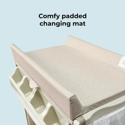 My Babiie Changing Station - Herringbone My Babiie