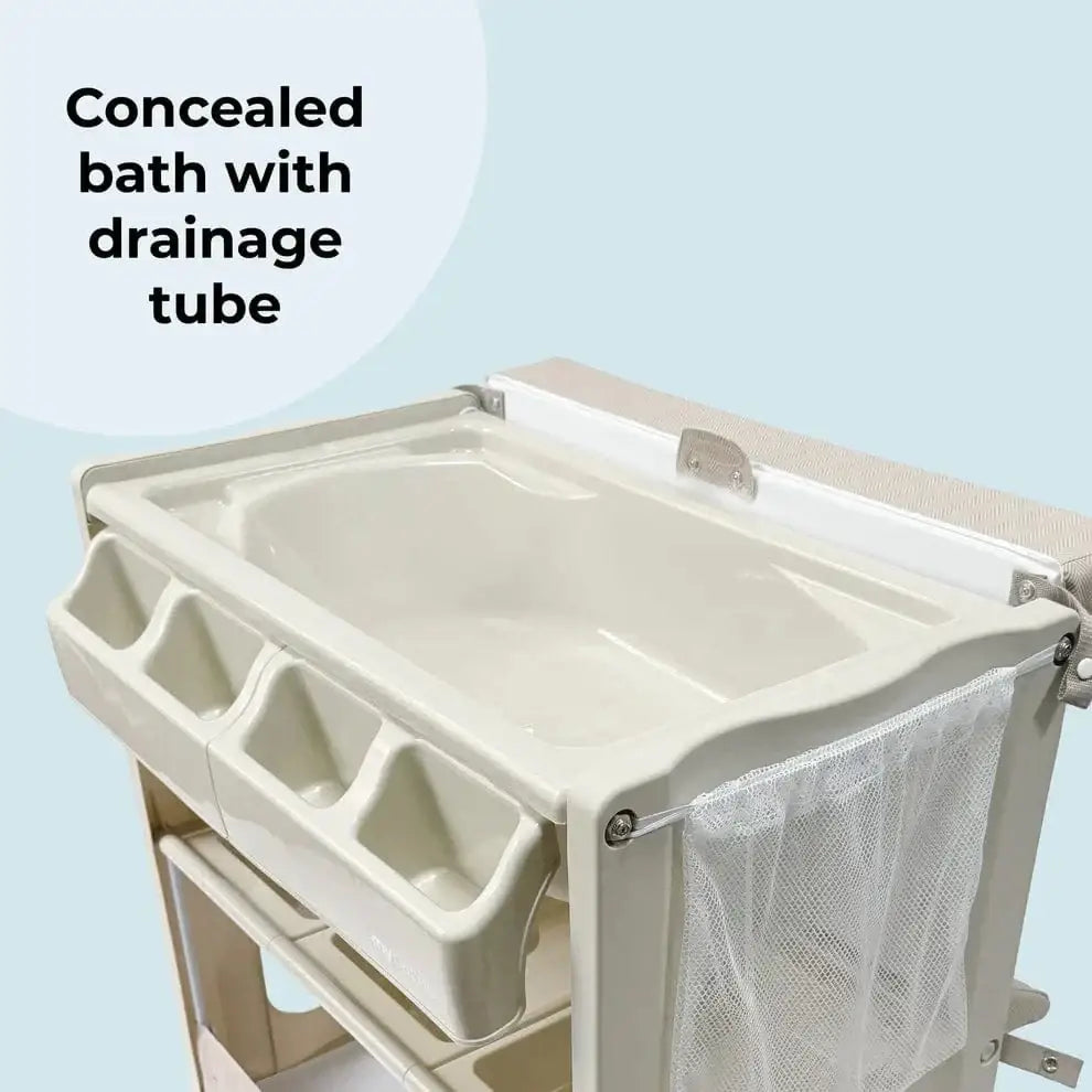 My Babiie Changing Station - Herringbone My Babiie