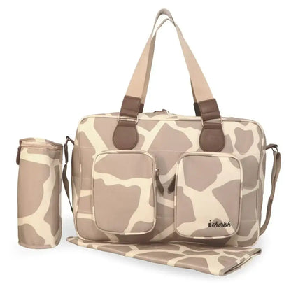 My Babiie Deluxe Changing Bag - Giraffe General My Babiie