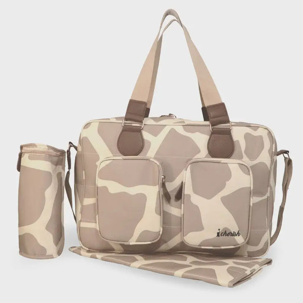 My Babiie Deluxe Changing Bag - Giraffe General My Babiie