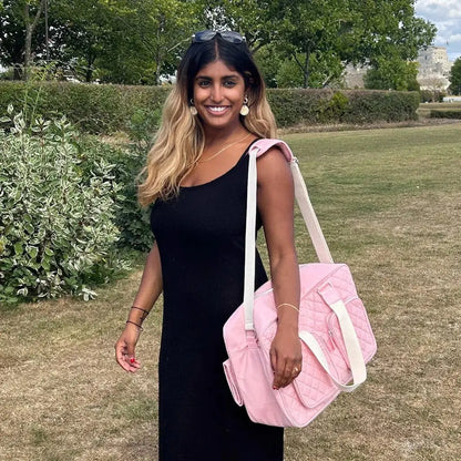 My Babiie Deluxe Changing Bag - Quilted Pink General My Babiie