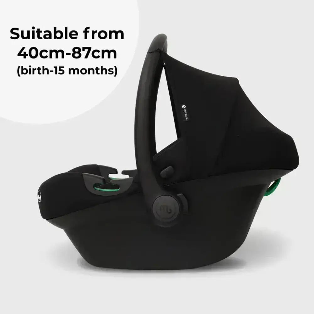 My Babiie i-Size Infant Carrier MBCS02 SE – Black My Babiie