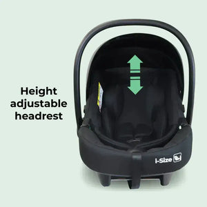 My Babiie i-Size Infant Carrier MBCS02 SE – Black My Babiie