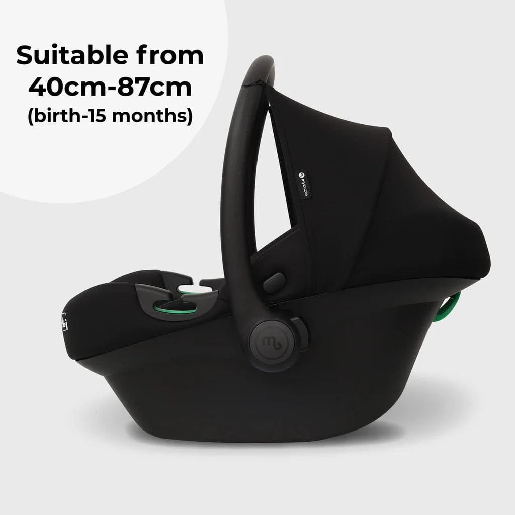 My Babiie i-Size Infant Carrier MBCS02 SE – Black My Babiie