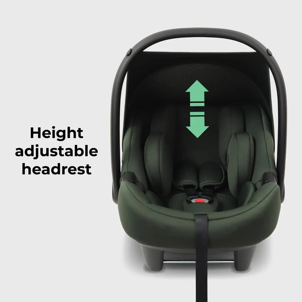 My Babiie MB450 Luxe 3-in-1 Travel System with Isofix– Black My Babiie