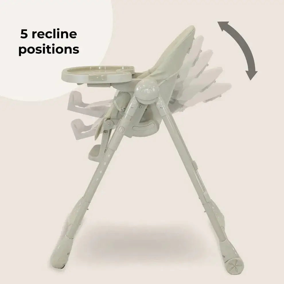 My Babiie Luxe Highchair in Oatmeal My Babiie