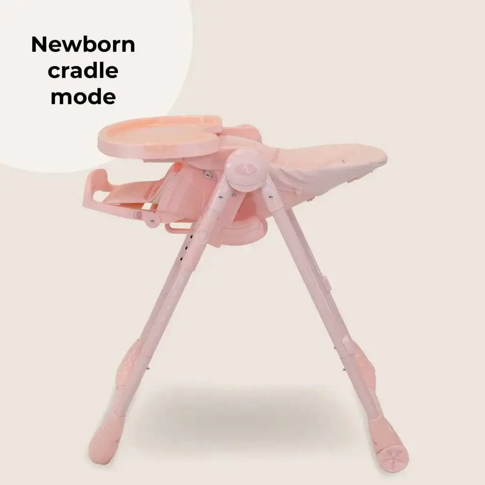 My Babiie Luxe Highchair in Pink My Babiie