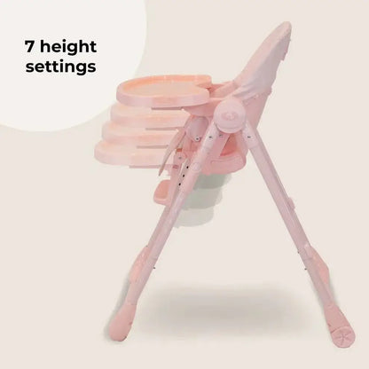 My Babiie Luxe Highchair in Pink My Babiie