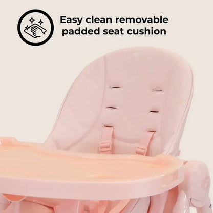 My Babiie Luxe Highchair in Pink My Babiie