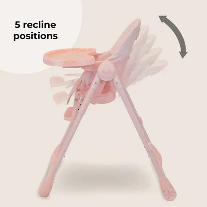 My Babiie Luxe Highchair in Pink My Babiie