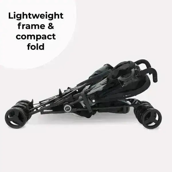 My Babiie General My Babiie MB02 Plus Lightweight Stroller including Rain cover  - Black and Grey