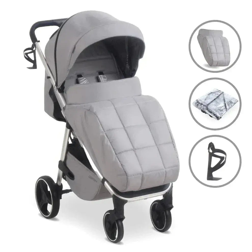 My Babiie MB160 Plus Pushchair - Tropical Grey General My Babiie