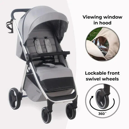 My Babiie MB160 Plus Pushchair - Tropical Grey General My Babiie