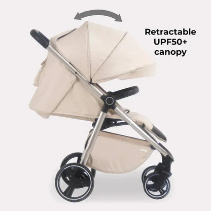 My Babiie MB160 Plus Pushchair with Raincover - Oatmeal General My Babiie