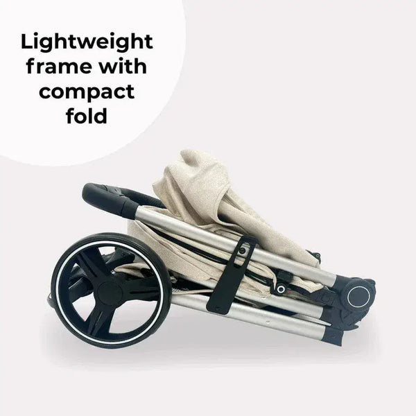 My Babiie MB160 Plus Pushchair with Raincover - Oatmeal General My Babiie