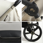 My Babiie MB170 Plus With Raincover - Ivory My Babiie