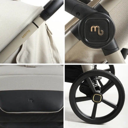 My Babiie MB170 Plus With Raincover - Ivory My Babiie