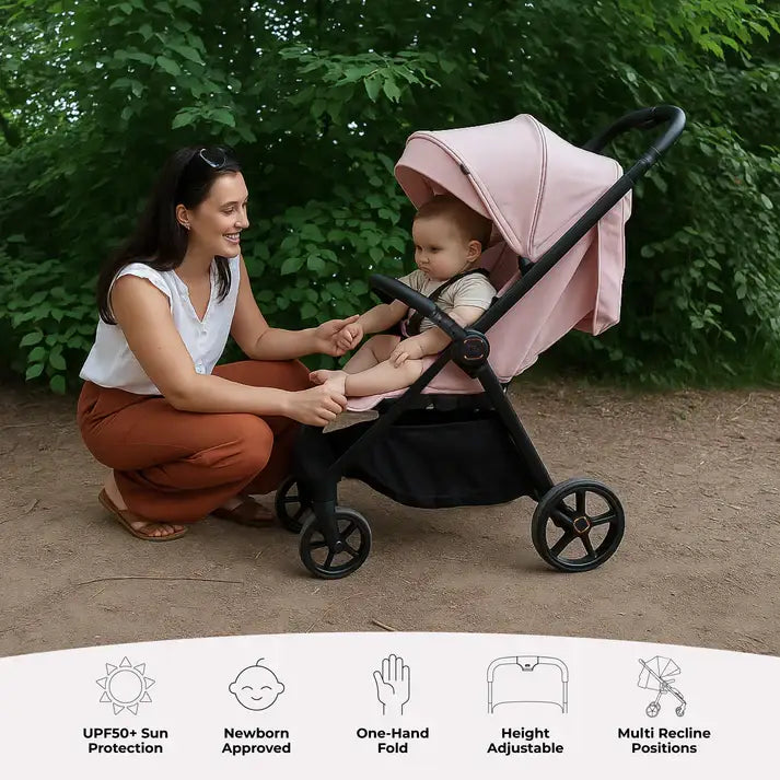 My Babiie MB170 Plus With Raincover - Pink