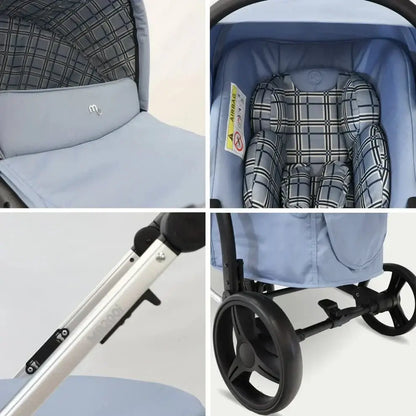 My Babiie MB200i Travel System - Blue Plaid General My Babiie