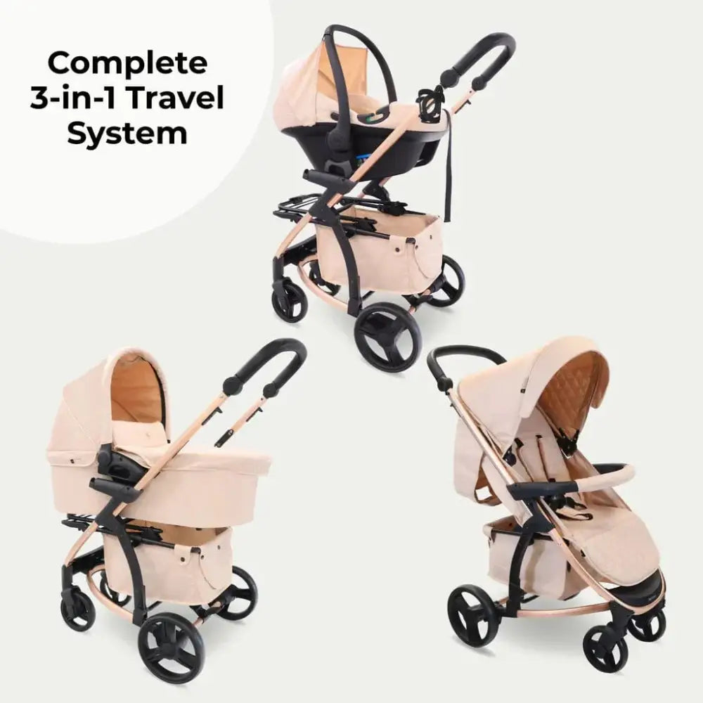 My Babiie MB200i Travel System - Blush General My Babiie