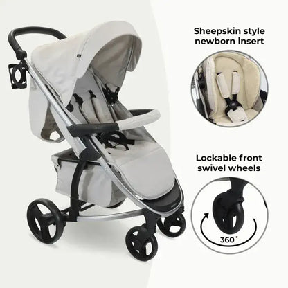 My Babiie MB200i Travel System - Oatmeal General My Babiie