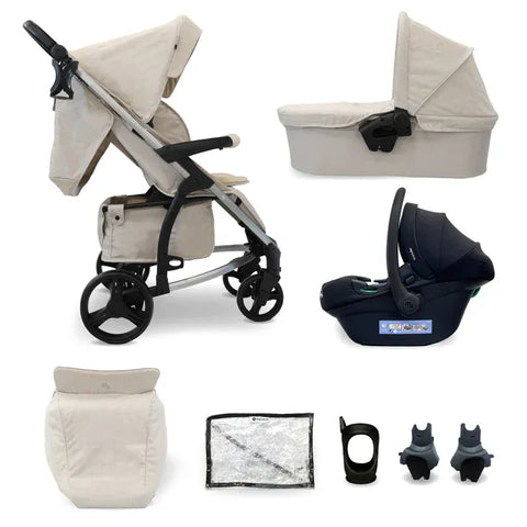 My Babiie MB200i Travel System - Oatmeal
