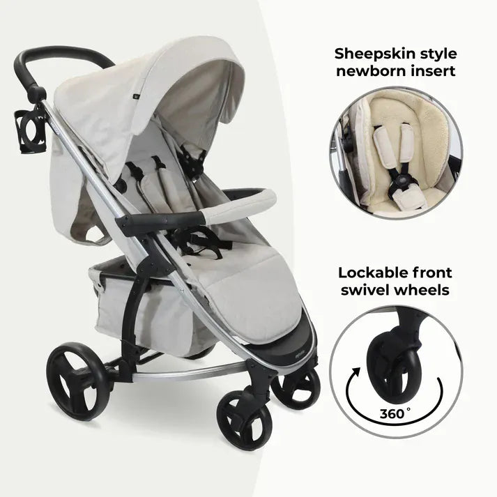 My Babiie MB200i Travel System - Oatmeal General My Babiie