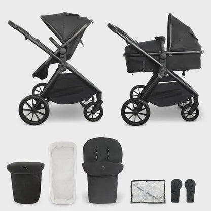 My Babiie MB220 2-in-1 Pramette – Black My Babiie