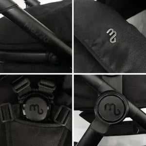 My Babiie MB220 2-in-1 Pramette – Black My Babiie