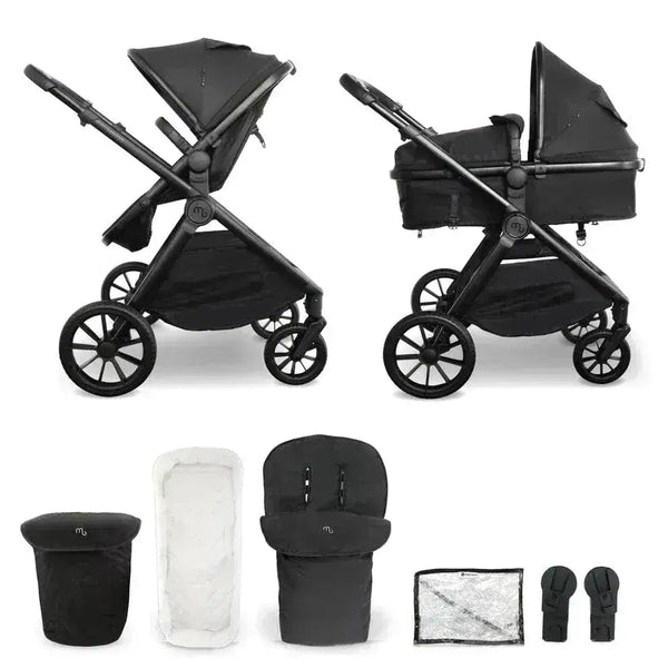 My Babiie MB220 2-in-1 Pramette – Black My Babiie