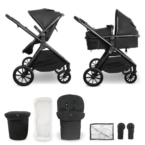 My Babiie MB220 2-in-1 Pramette – Black