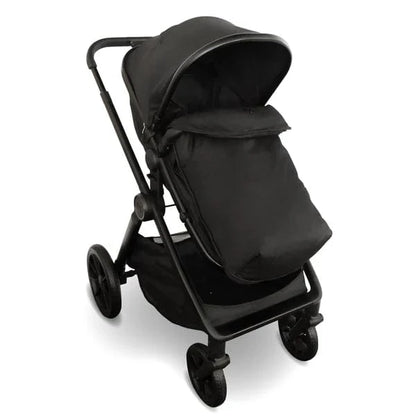 My Babiie MB220 3-in-1 Travel System with Car Seat and Isofix – Black My Babiie