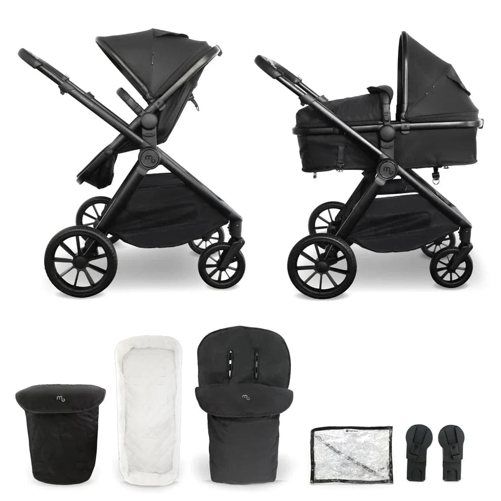 My Babiie MB220 2-in-1 Pramette – Black My Babiie