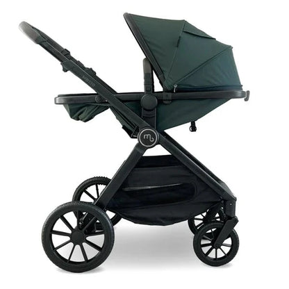 My Babiie MB220 3-in-1 Travel System with Car Seat – Forest Green My Babiie