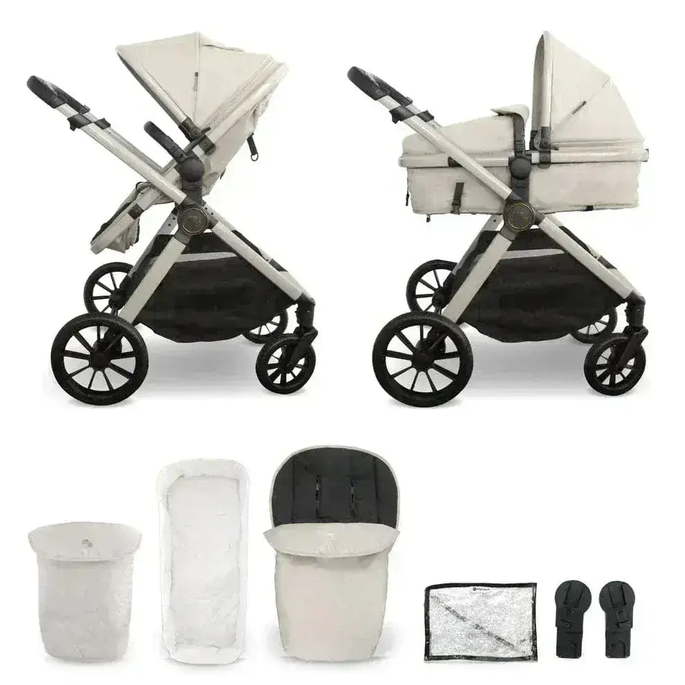 My Babiie MB220 2-in-1 Pramette in Ivory My Babiie