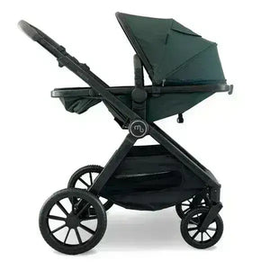 My Babiie My Babiie MB220 3-in-1 Travel System with Car Seat and Isofix – Forest Green