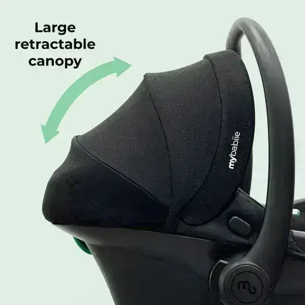My Babiie My Babiie MB220 3-in-1 Travel System with Car Seat and Isofix – Forest Green