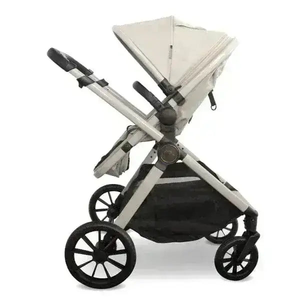 My Babiie My Babiie MB220 3-in-1 Travel System with Car Seat and Isofix – Ivory