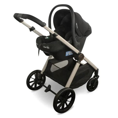 My Babiie MB220 3-in-1 Travel System with Car Seat and Isofix – Ivory My Babiie