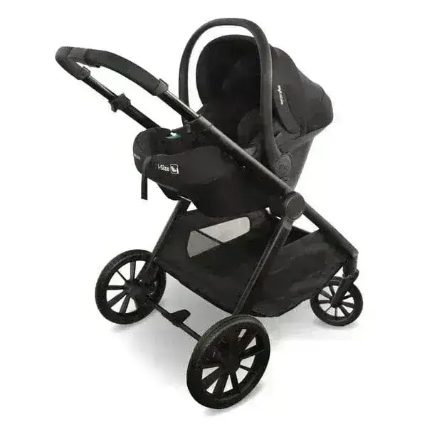 My Babiie My Babiie MB220 3-in-1 Travel System with Car Seat – Black